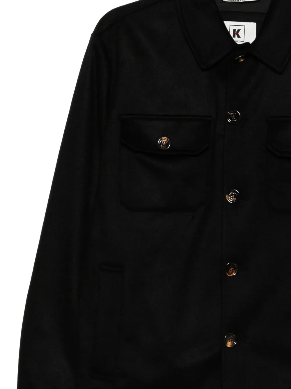 Kired Cashmere Jacket In Black