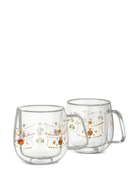 HUTSCHENREUTHER double-walled festive mugs (set of two)