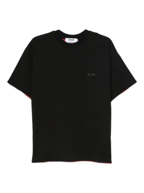MSGM logo-detail short-sleeve T-shirt