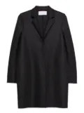Harris Wharf London single-breasted wool coat - Black