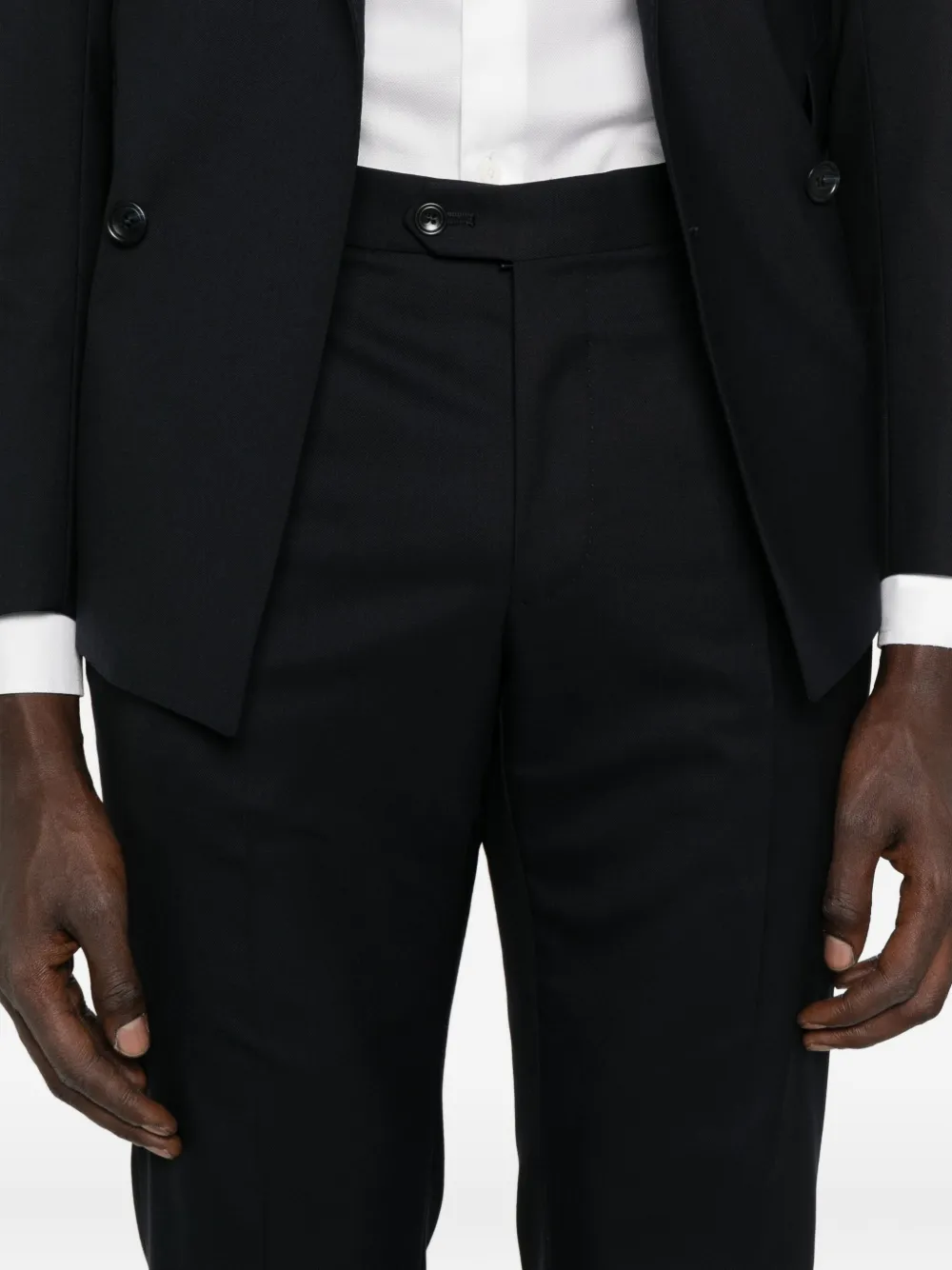 Tagliatore Pak met dubbele rij knopen Blauw