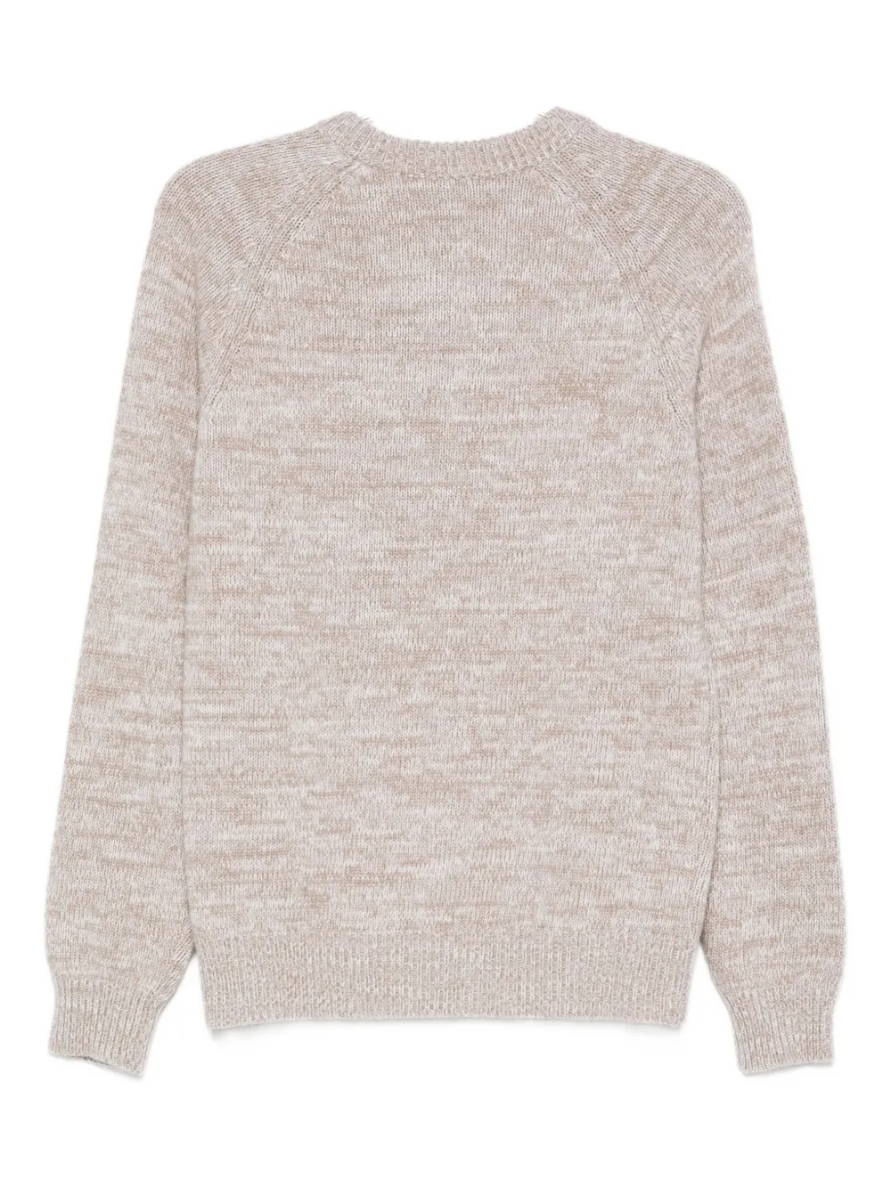 Cenere GB Wollen trui met raglanmouwen - Beige