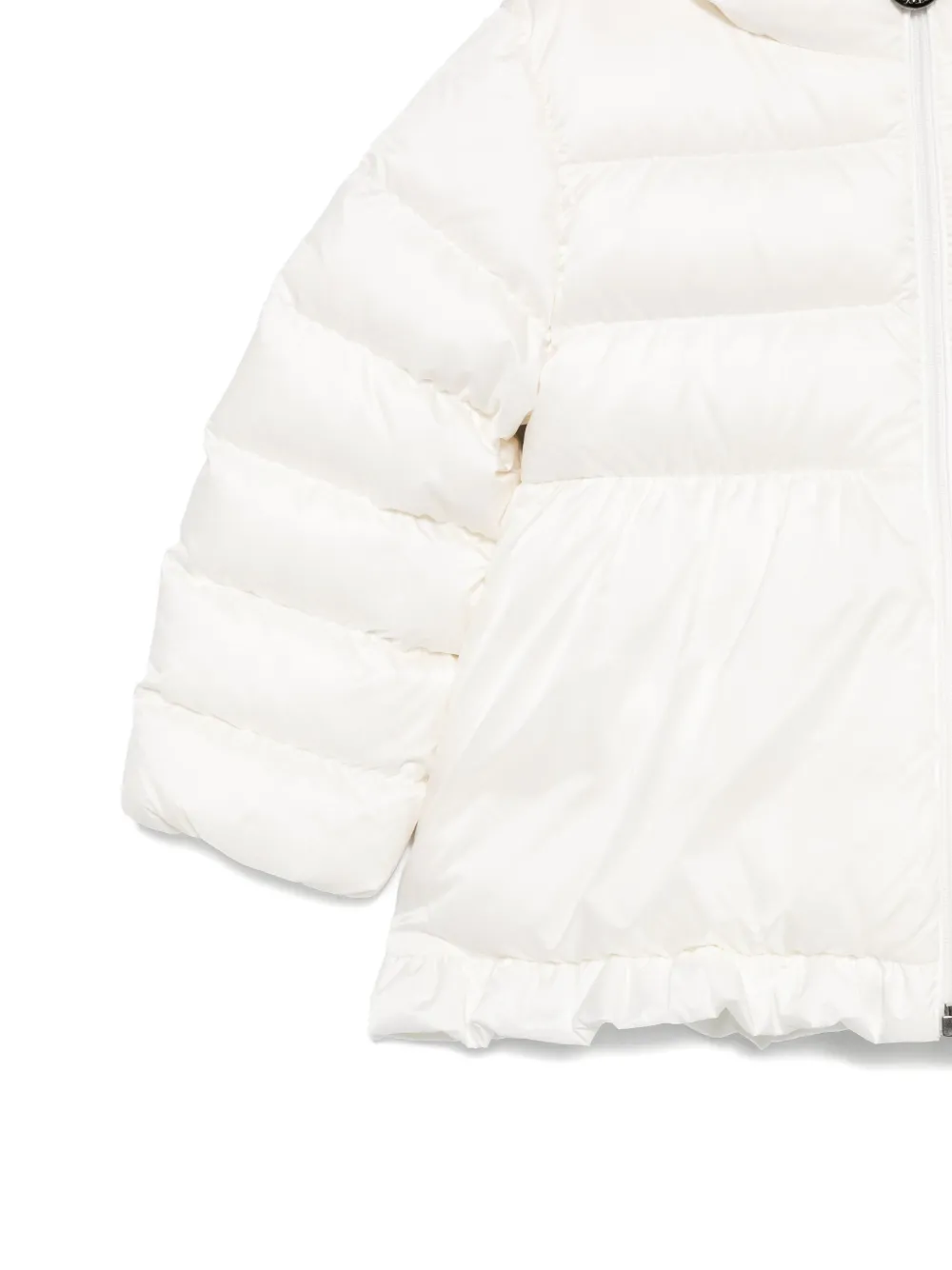 Moncler Enfant Gewatteerde jas Wit