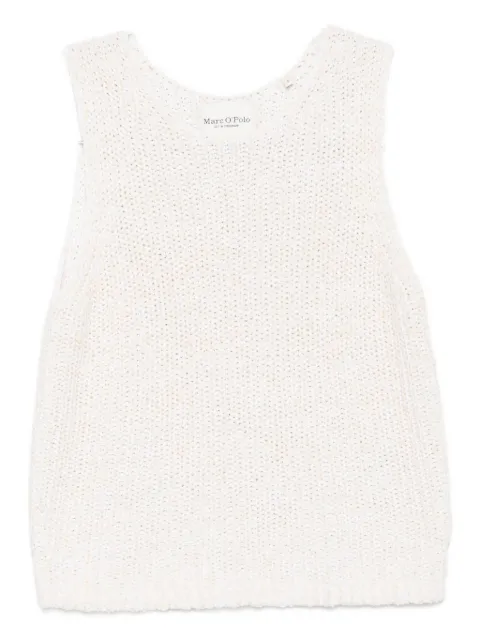 Marc O'Polo open-knit sleeveless top