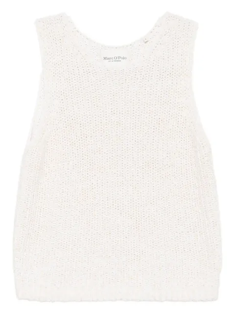 Marc O'Polo open-knit sleeveless top