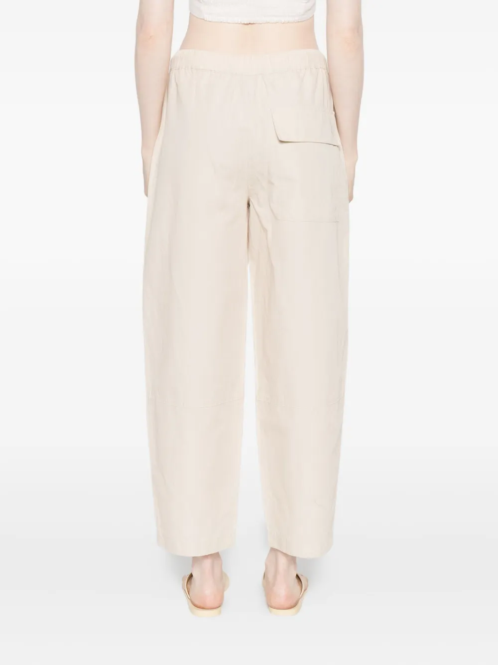 Marc O'polo Drawstring Trousers In Neutral