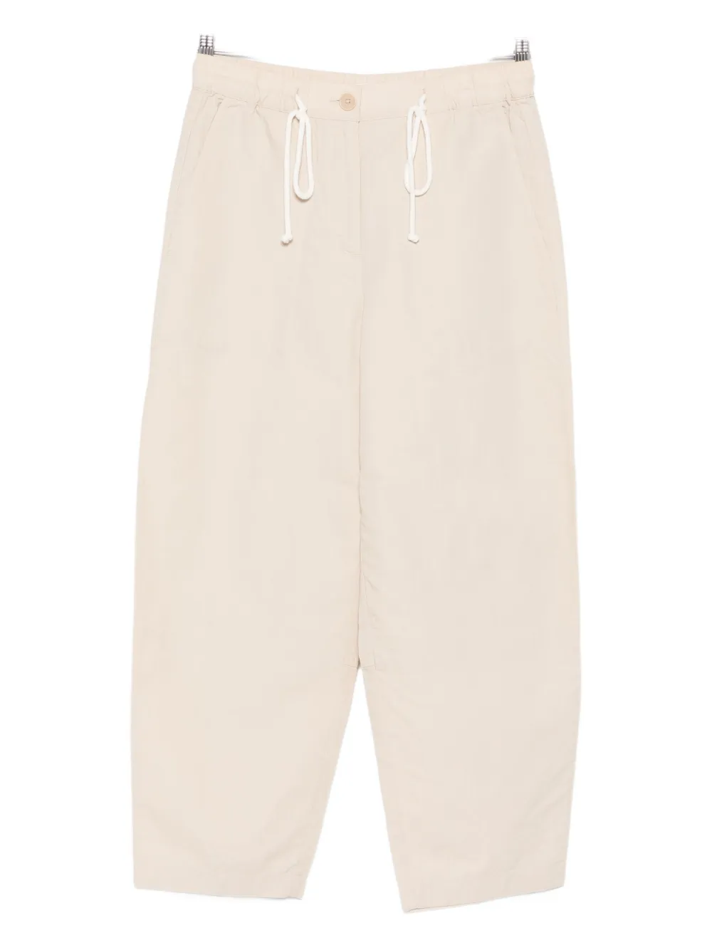 Marc O'polo Drawstring Trousers In Neutral