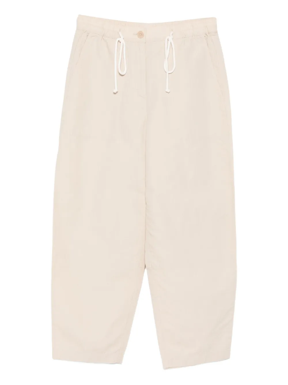 Marc O'Polo ドローストリング パンツ - ニュートラル Marc O'Polo ドローストリング パンツ - ニュートラル