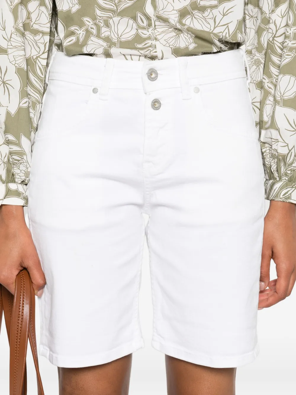 Marc O'polo Button-fastening Shorts In White