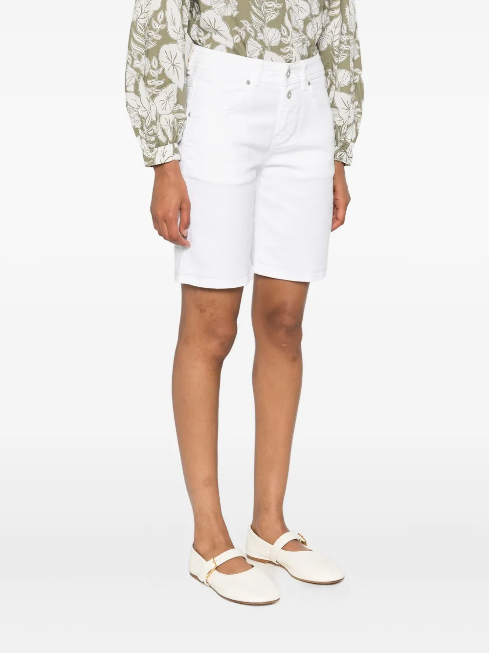 Marc O'polo Button-fastening Shorts In White