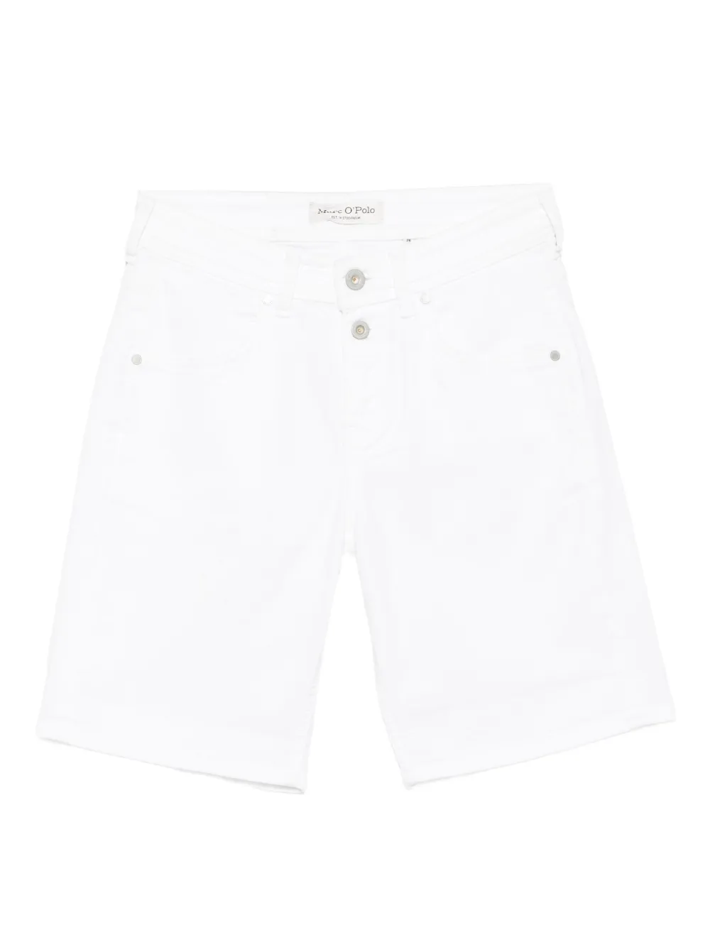 Marc O'Polo button-fastening shorts | White | Image 1