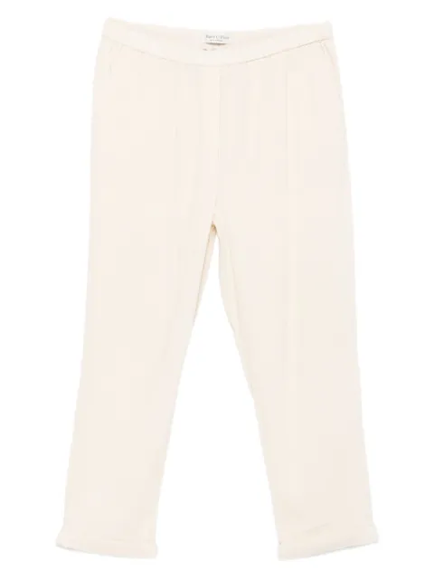 Marc O'Polo elasticated-waistband cotton trousers