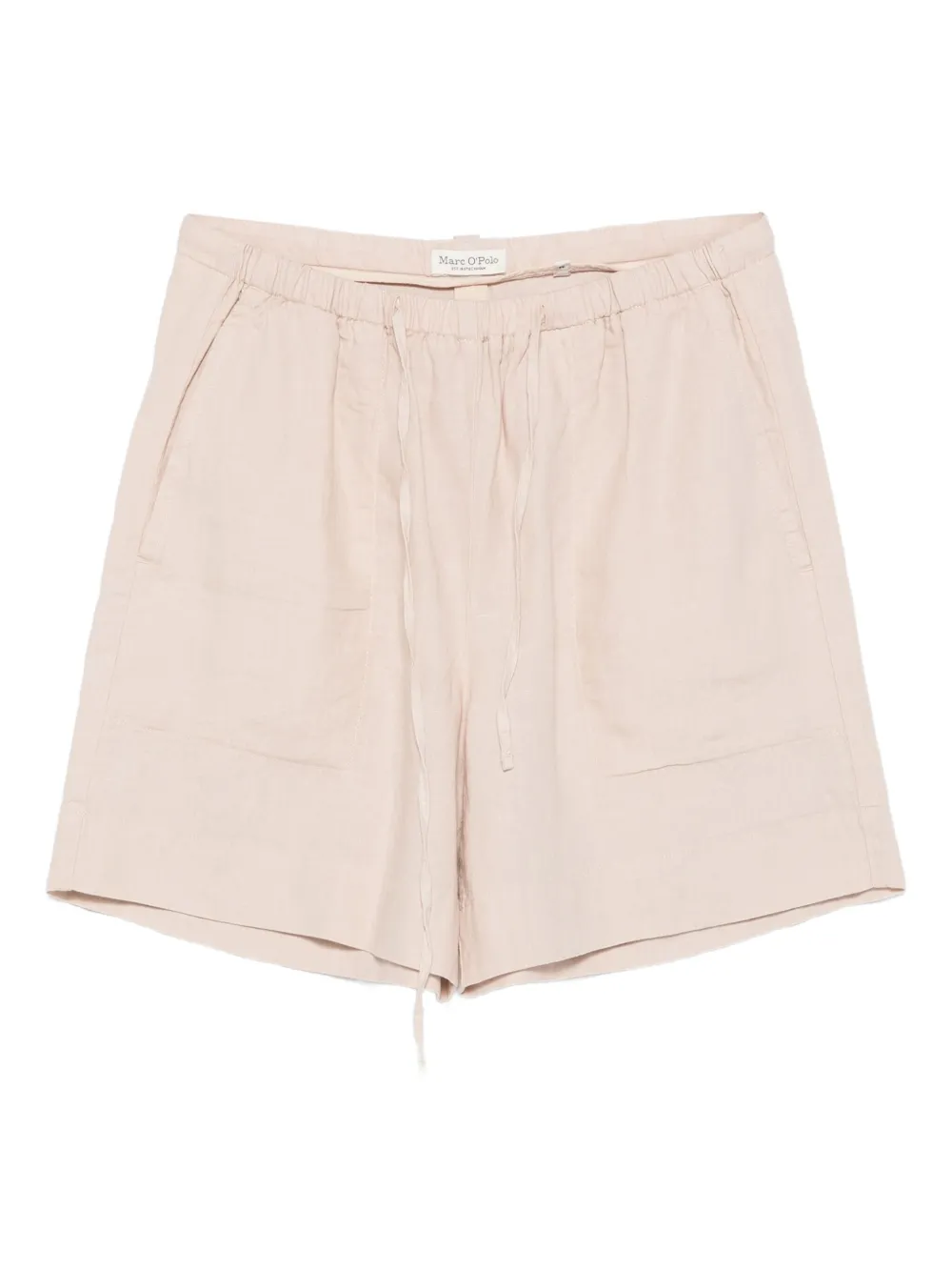 Marc O'Polo drawstring linen shorts | Neutrals | Image 1
