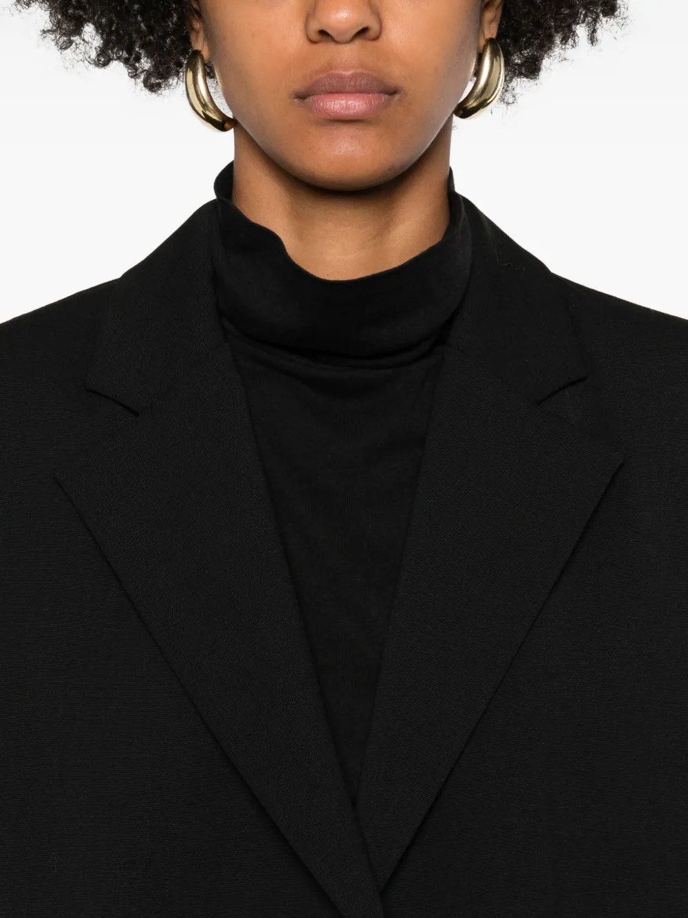 Marc O'polo Sleeveless Buttoned Gilet In Black