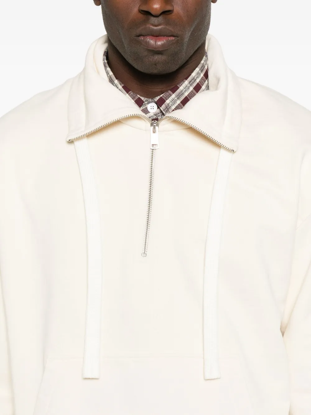 Marc O'polo Half-zip Sweatshirt In Neutral