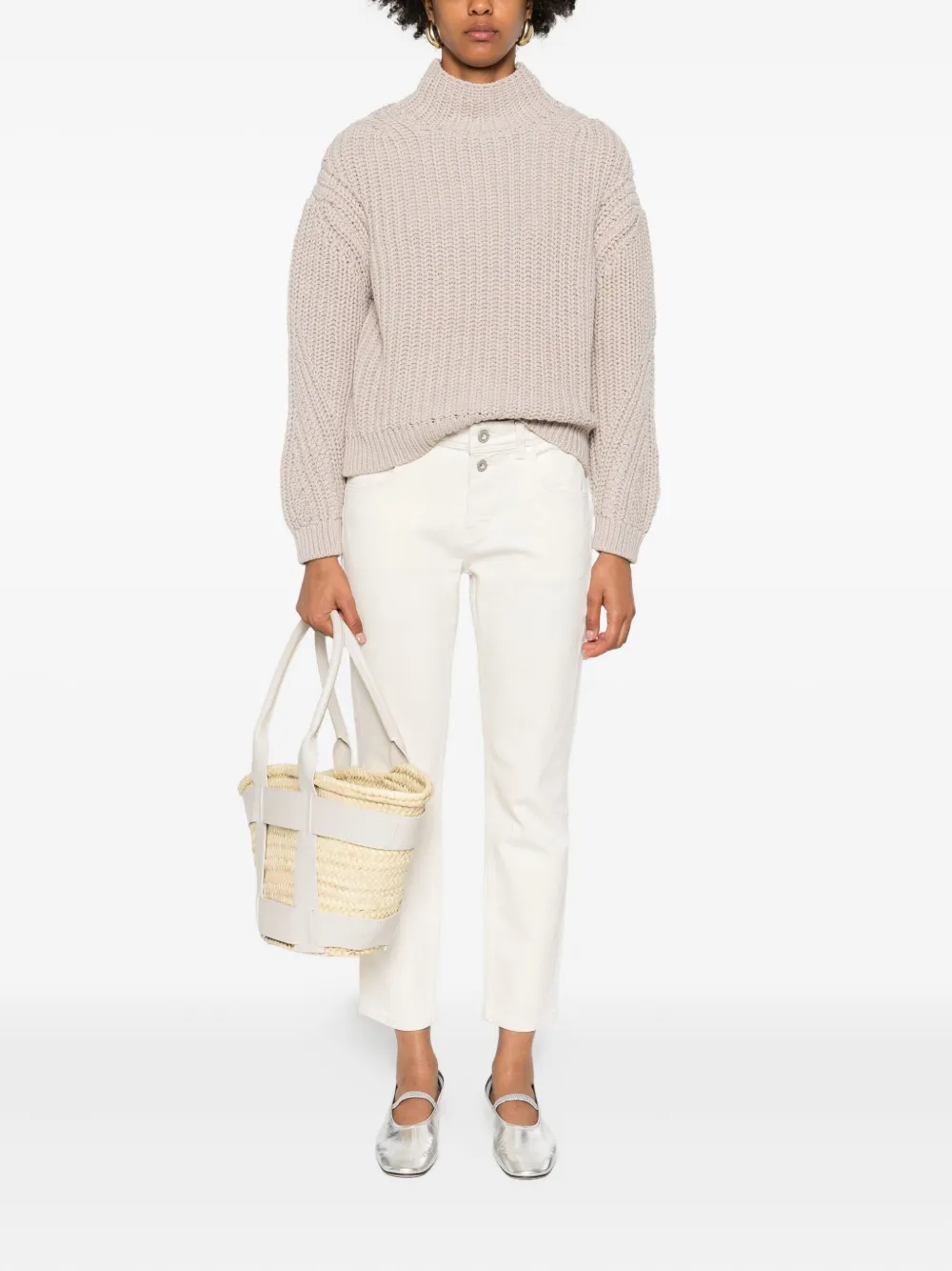 Marc O'Polo two-button trousers - Beige