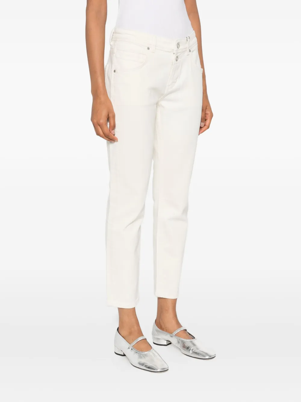 Marc O'polo Two-button Trousers In Neutral