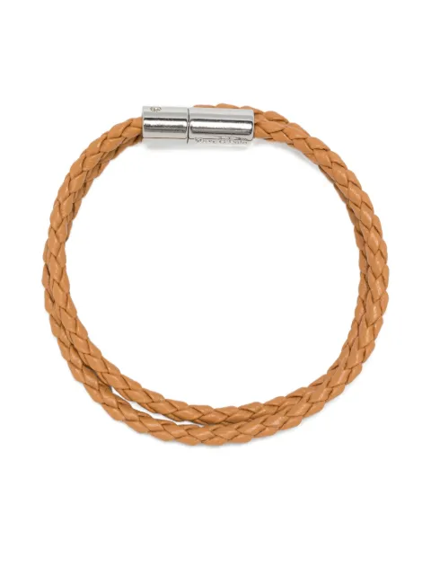 Marc O'Polo braided leather bracelet
