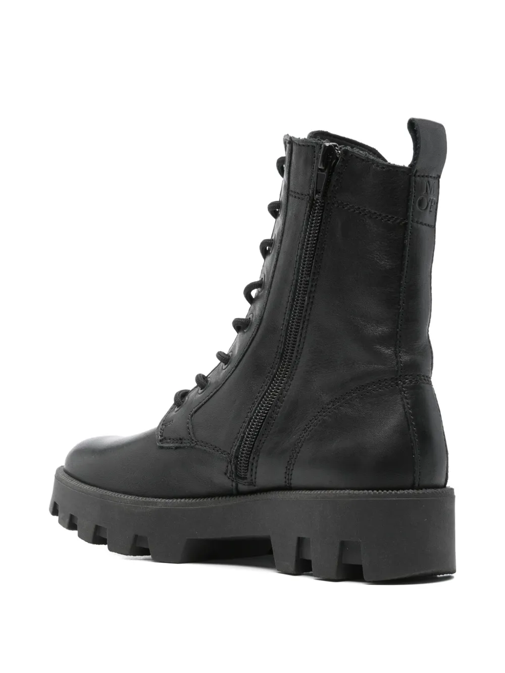 Marc O'Polo lace-up chunky sole boots Black