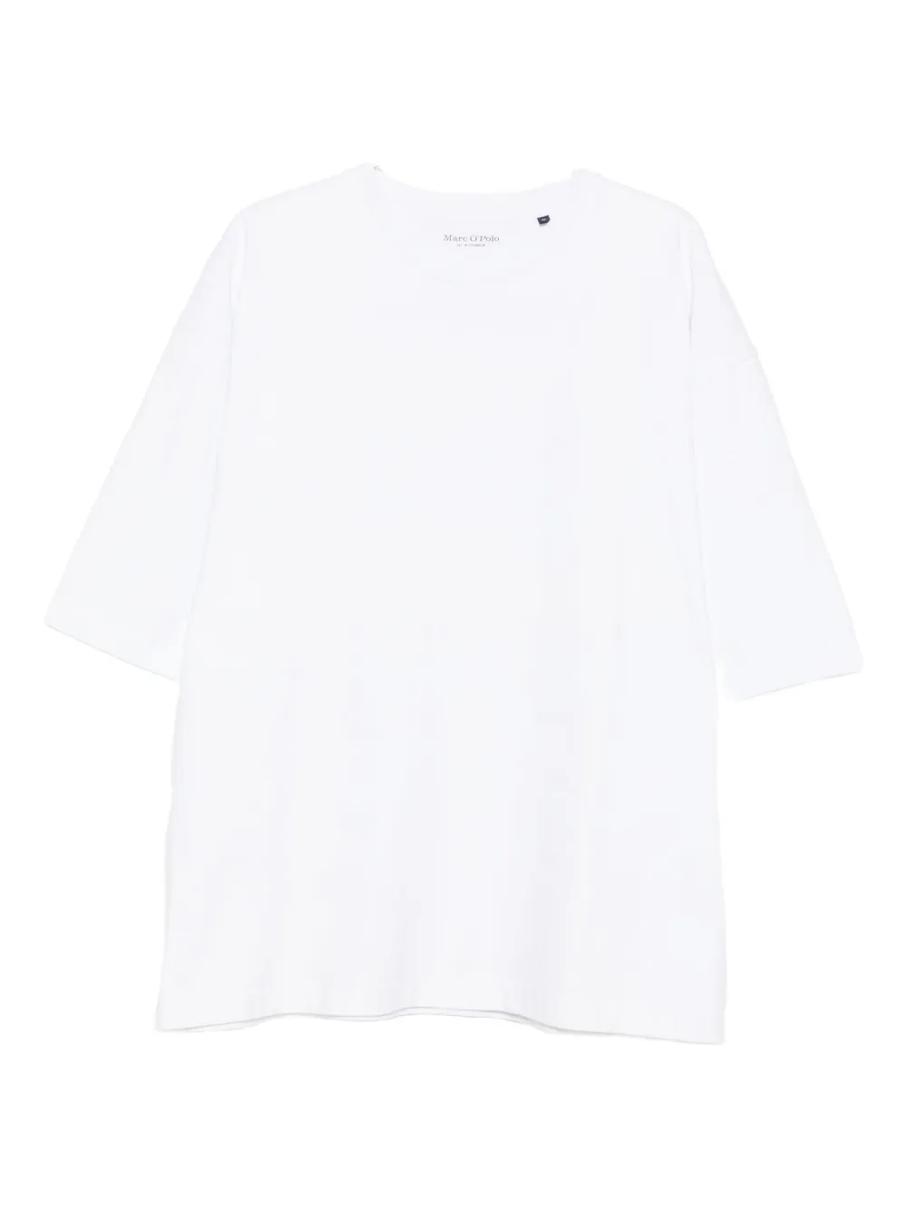 Marc O'polo Short-sleeve Crew-neck T-shirt In White