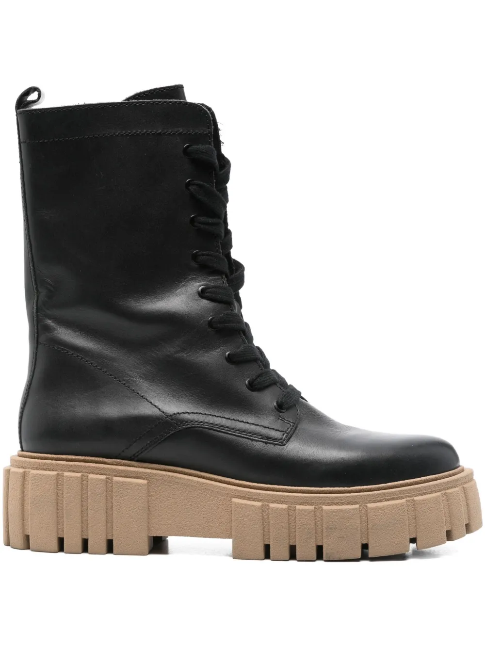 Marc O'Polo lace-up boots Black