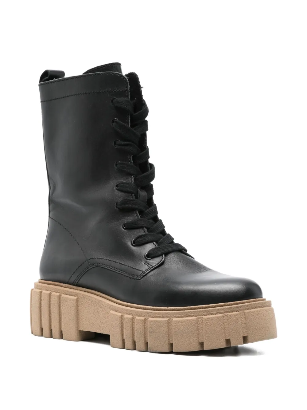 Marc O'Polo lace-up boots Black