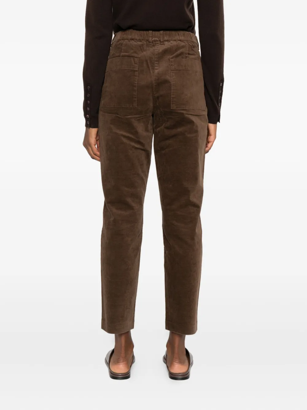 Marc O'Polo Ribfluwelen broek Bruin