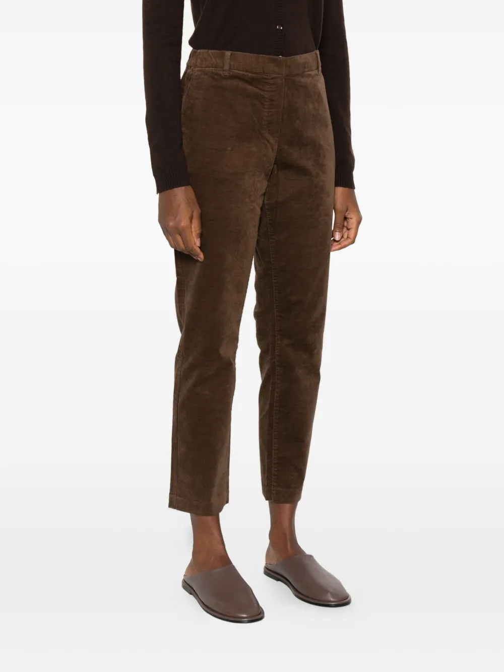 Marc O'Polo Ribfluwelen broek Bruin
