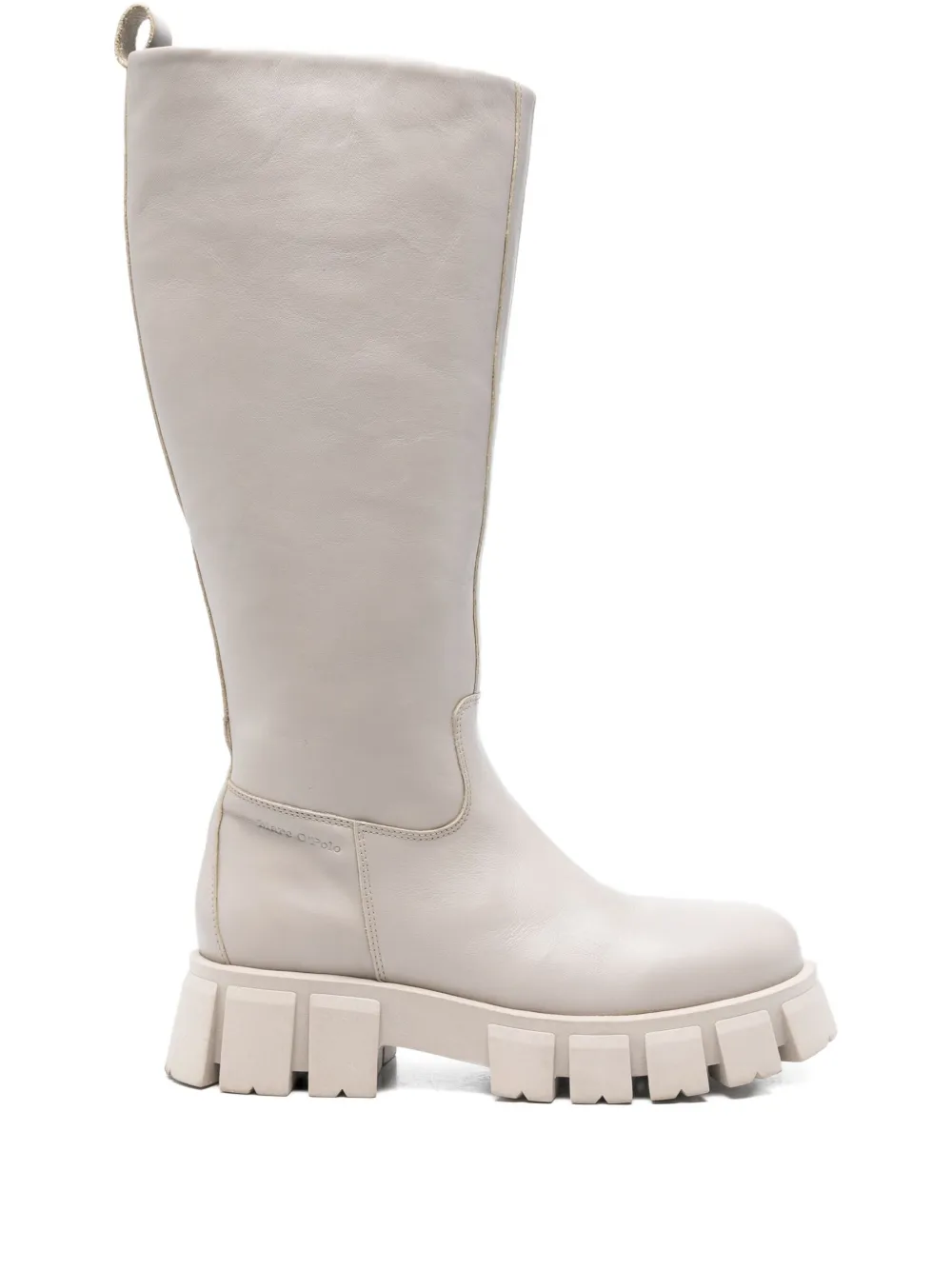 Marc O'Polo 50mm leather boots Grey