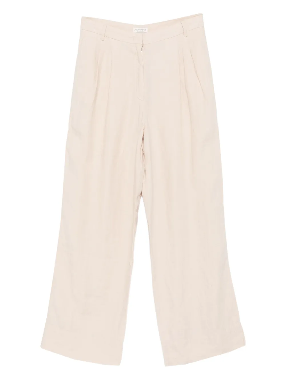 Marc O'Polo pleated linen trousers | Neutrals | Image 1
