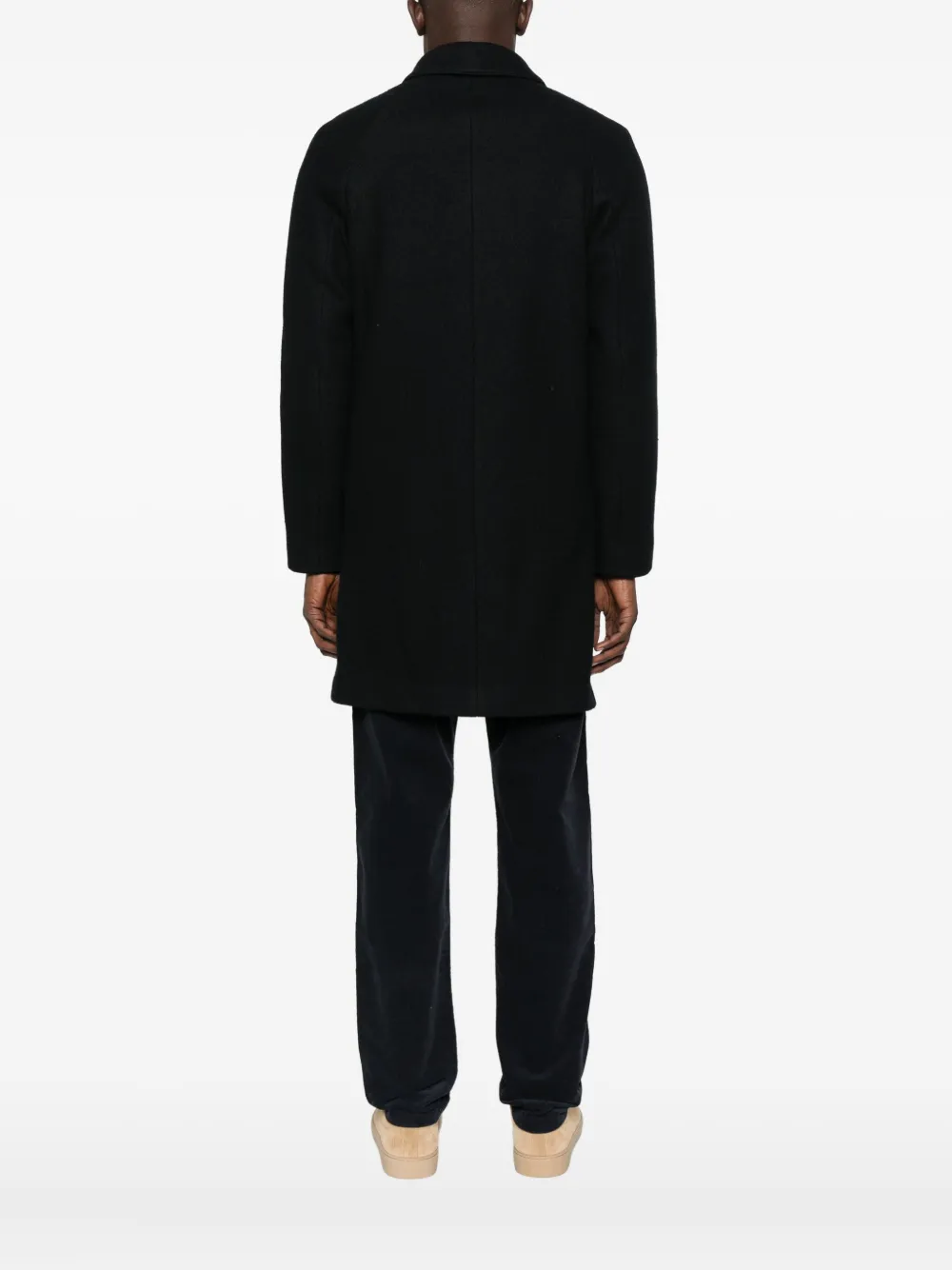 Marc O'polo Single-breasted Coat In Blue