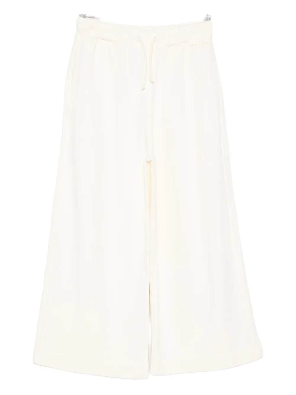 Marc O'polo Drawstring Wide-leg Trousers In White