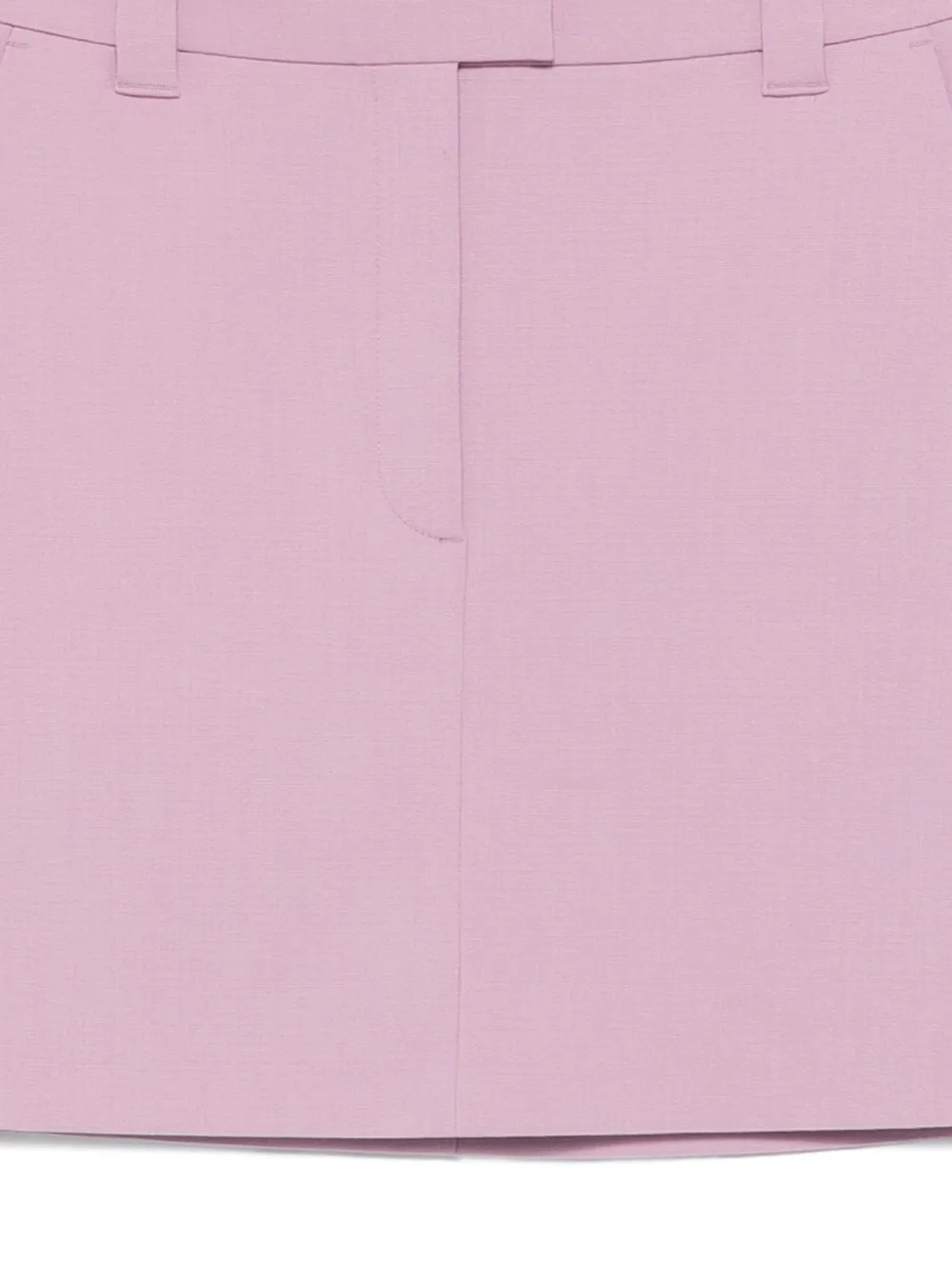 Marc O'polo Flat-front A-line Mini Skirt In Pink