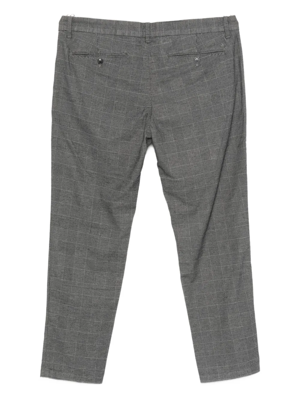 Marc O'Polo check-print trousers - Grijs