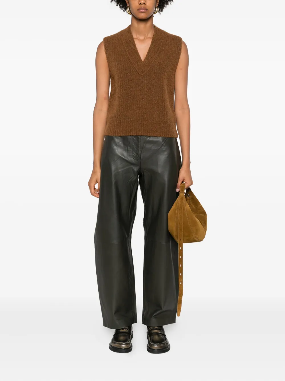 Marc O'Polo V-neck wool-blend vest | Vests & Tank Tops | Image 2
