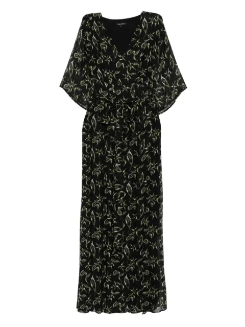 Marc O'Polo floral belted maxi dress
