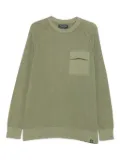 Marc O'Polo patch-pocket raglan-sleeve sweater - Green