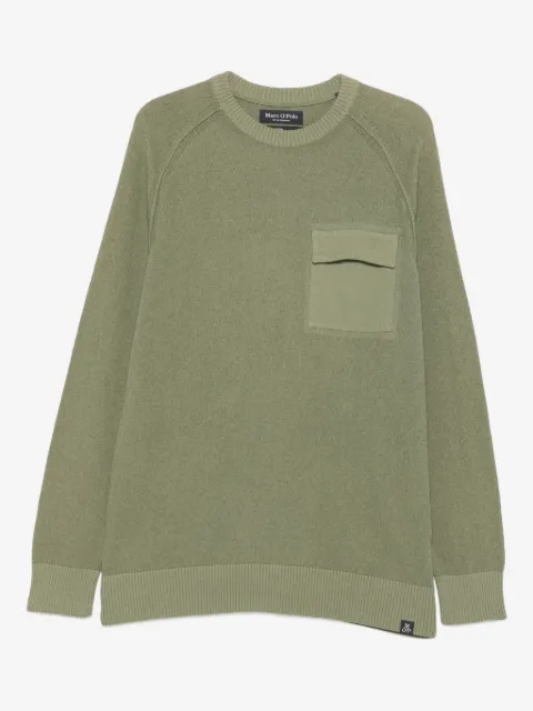 Marc O'Polo patch-pocket raglan-sleeve sweater