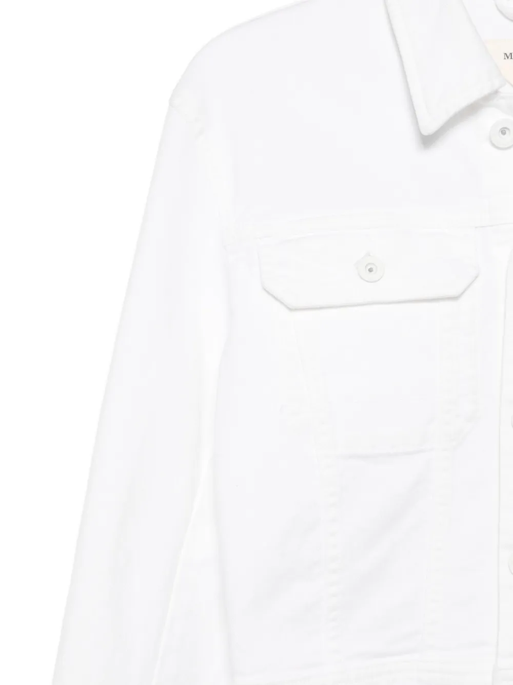 Marc O'polo Button-fastening Flap-pocket Jacket In White