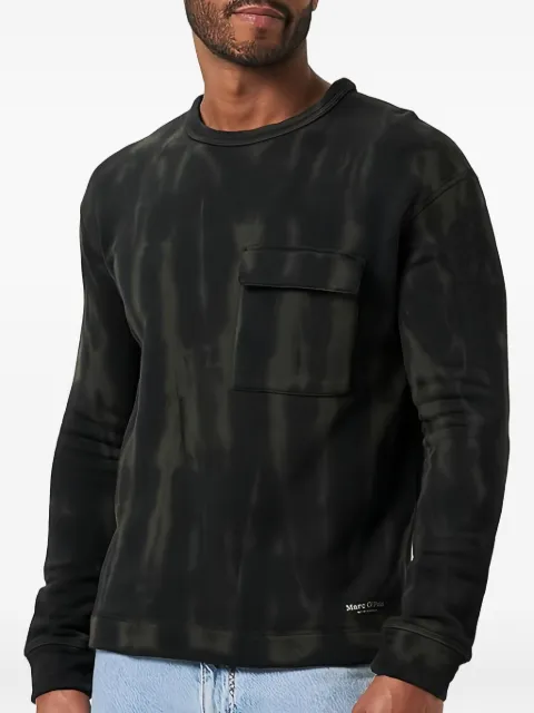 Marc O'Polo tie-dye crew-neck sweatshirt 