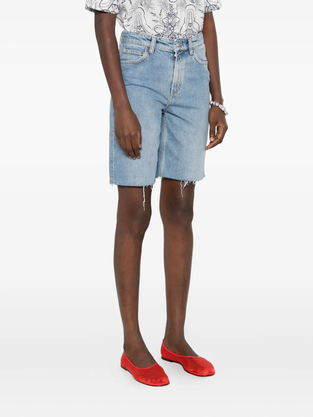 Marc O'Polo Denim shorts Blauw