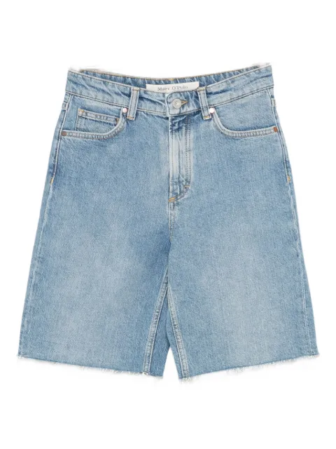Marc O'Polo frayed-hem denim shorts