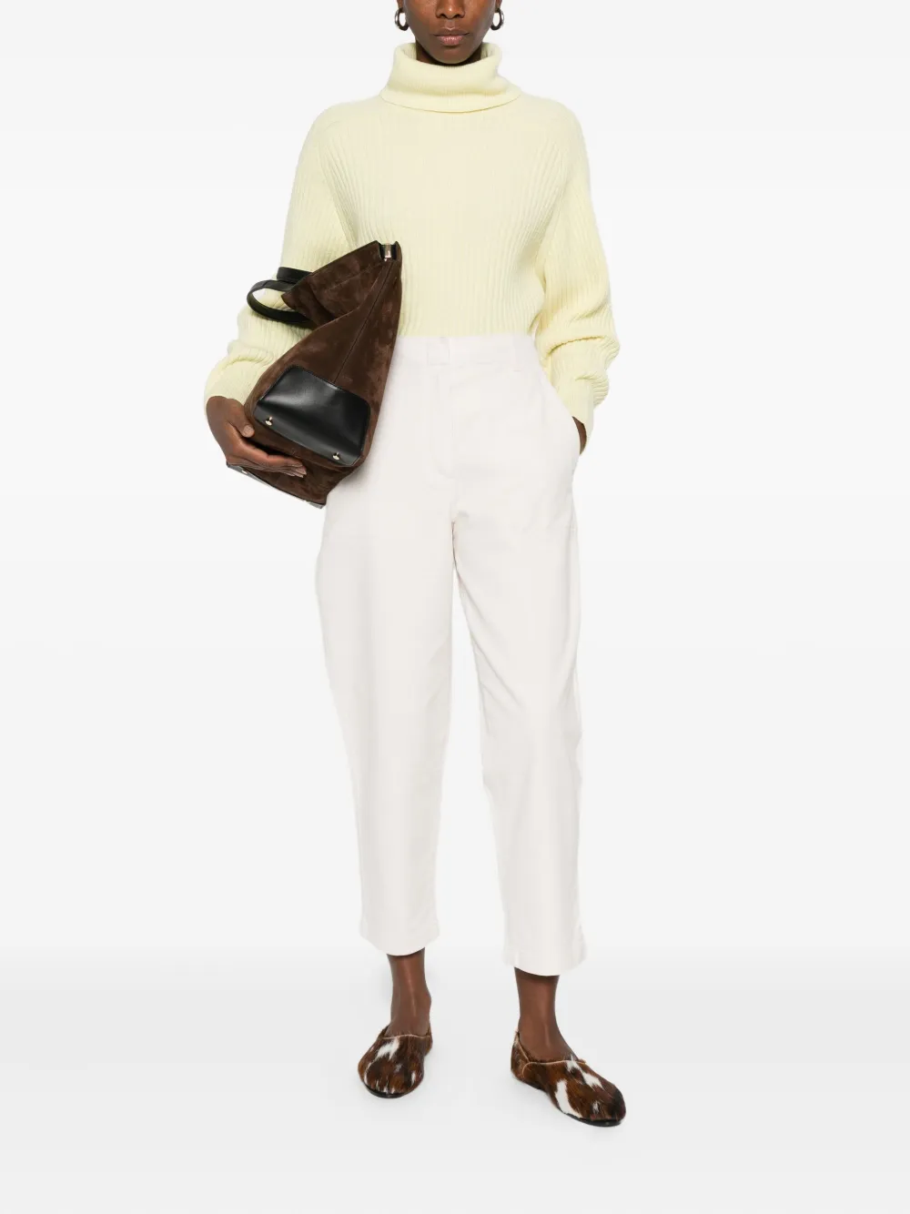 Marc O'Polo Broek met zak - Beige
