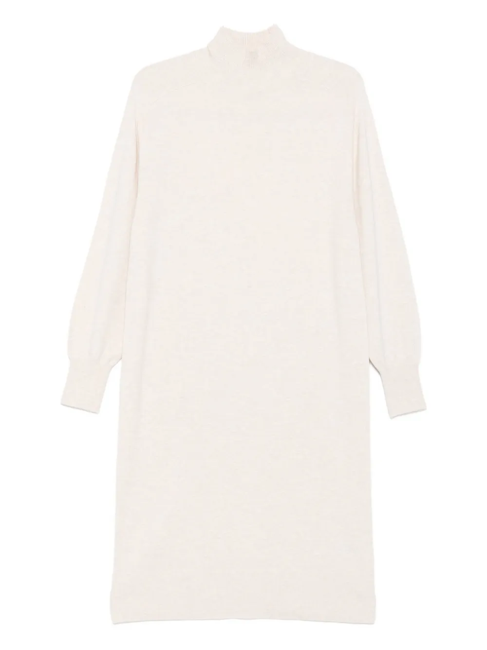 Marc O'Polo high-neck long-sleeve midi dress | Neutrals | Image 1