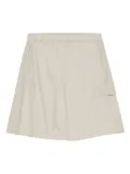 Marc O'Polo elastic-waist side-pocket mini skirt - Neutrals