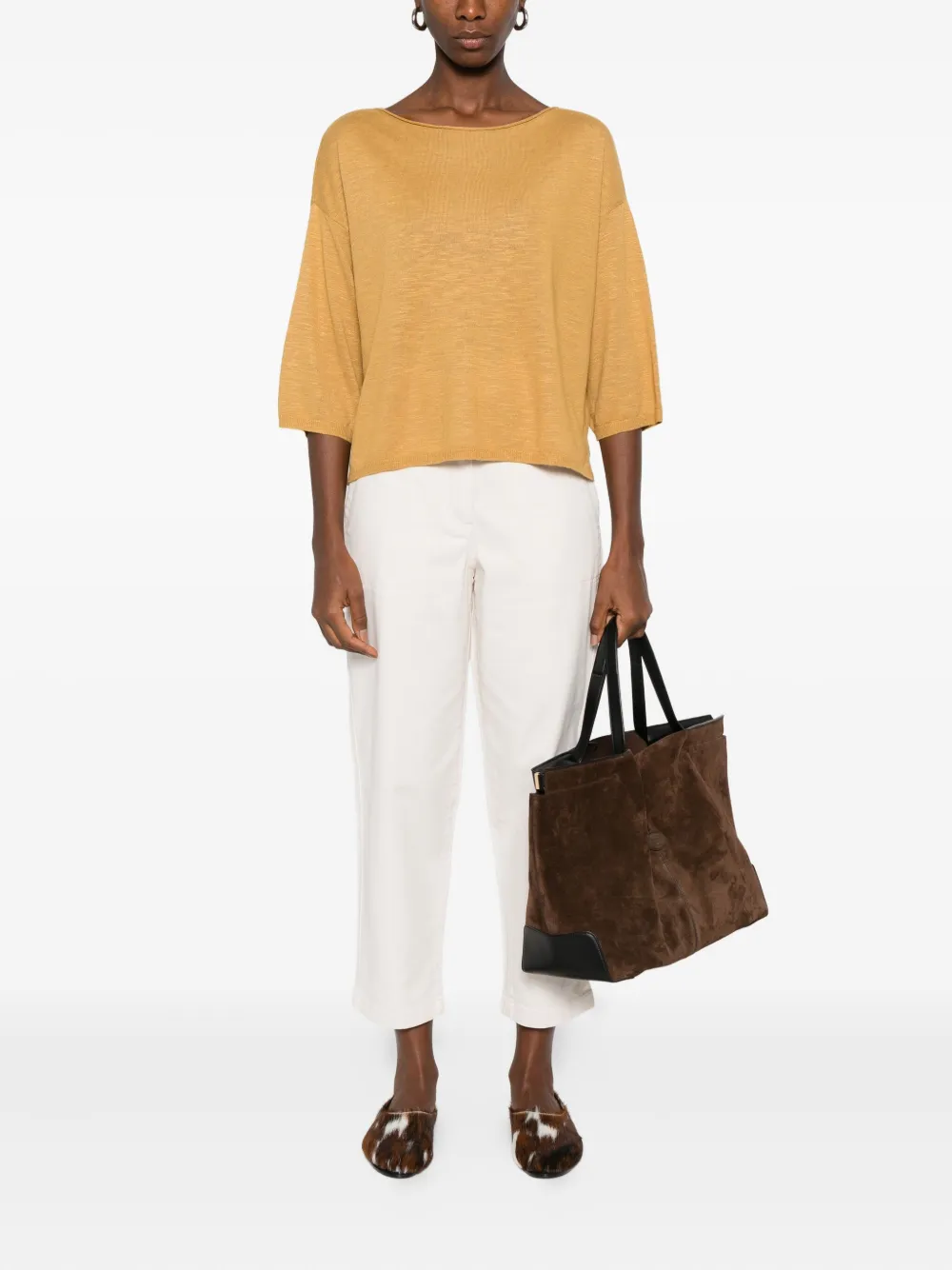 Marc O'Polo boat-neck short-sleeve top | T-Shirts & Jersey Shirts | Image 2