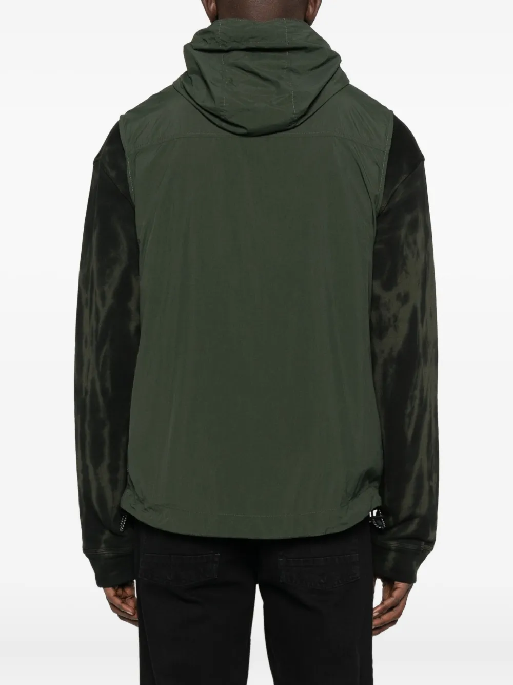 Marc O'polo Hooded Multi-pocket Vest In Green