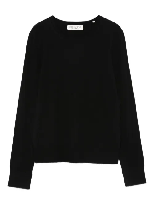 Marc O'Polo pull à col rond - Noir - Marc O'Polo - Modalova