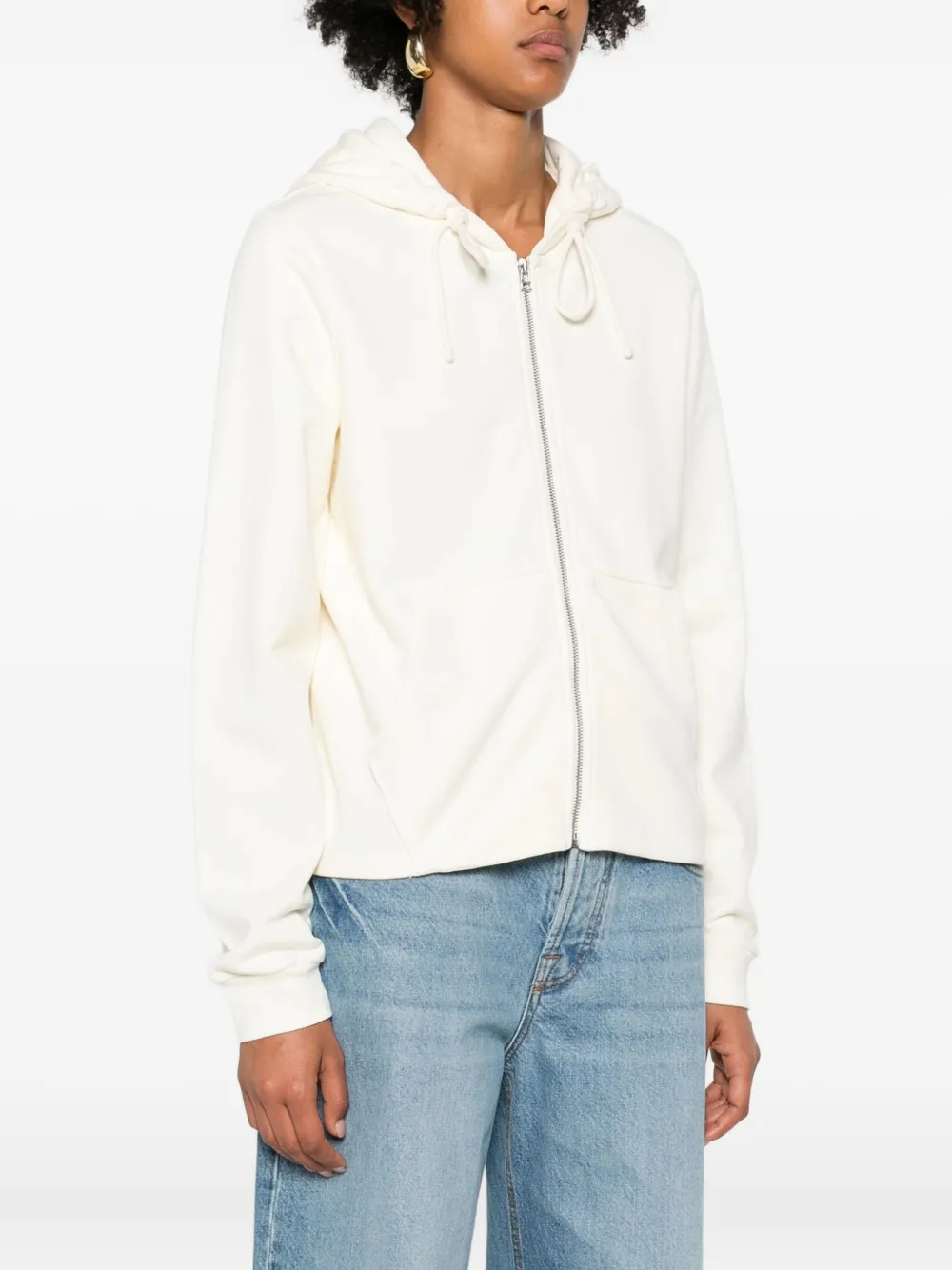 Marc O'polo Zip-up Hoodie In Neutral