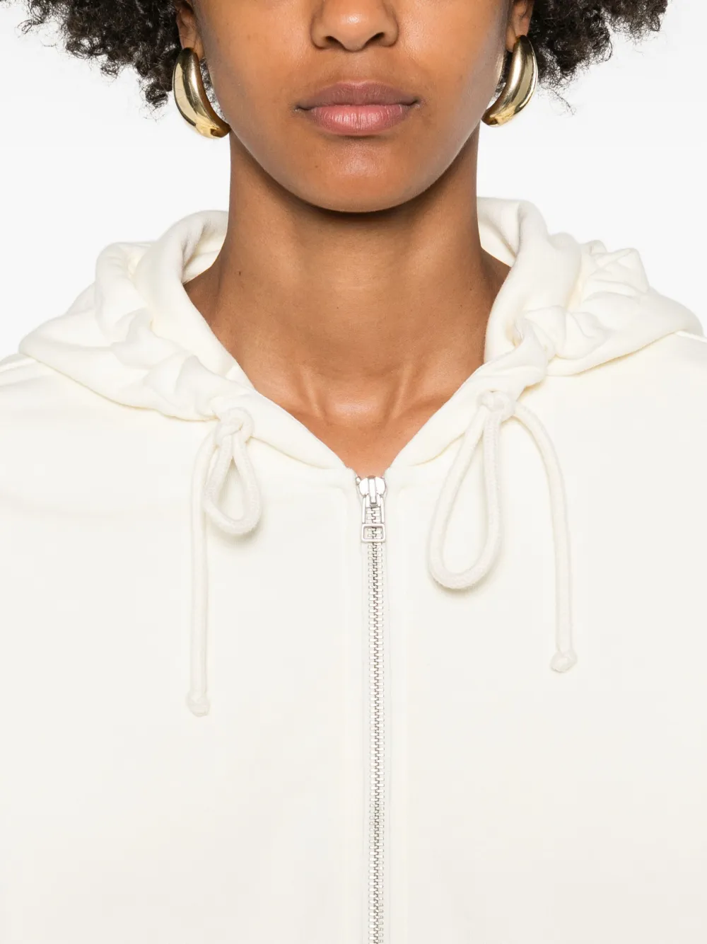 Marc O'polo Zip-up Hoodie In Neutral